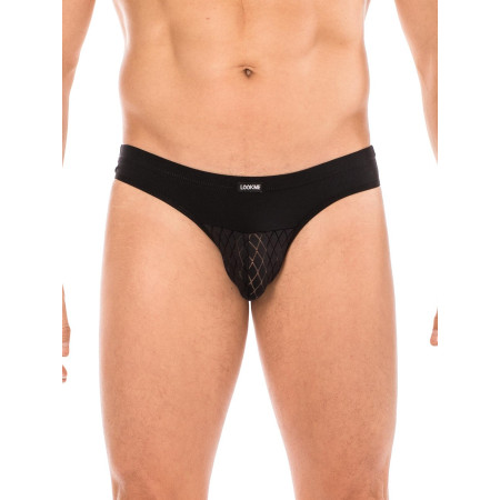 Slip noir Seduction - LM2105-61BLK