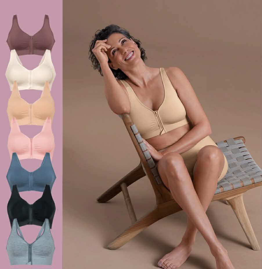 Soutien-gorge mastectomie beige avec mousse amovible- Mes petits Secrets Pontchâteau