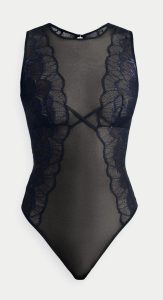Corsetterie body noir dentelle - Mes petits secrets - Pontchâteau